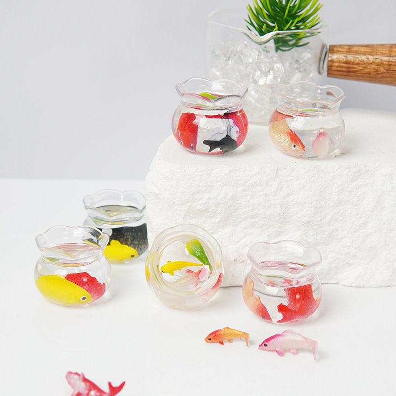 Simulated Plastic Transparent  - Aquarium Plant In Pot review and price
