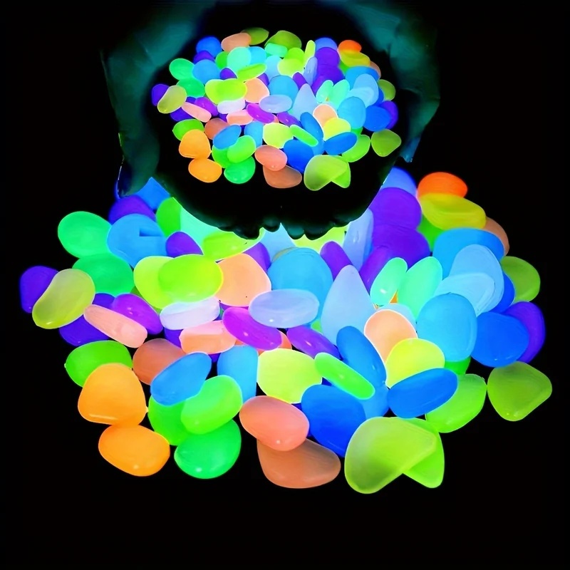 50-200pcs Glow in The Dark Peb - Aquarium Plant In Pot review and price