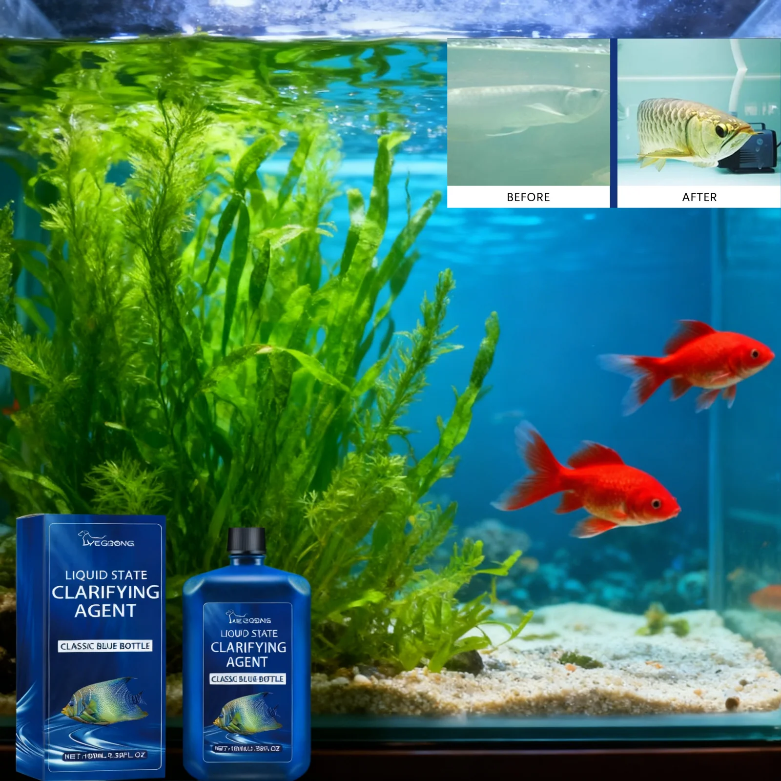Aquarium Water Clarifier Fish  - Aquarium Plant Liquid Fertilizer review and price
