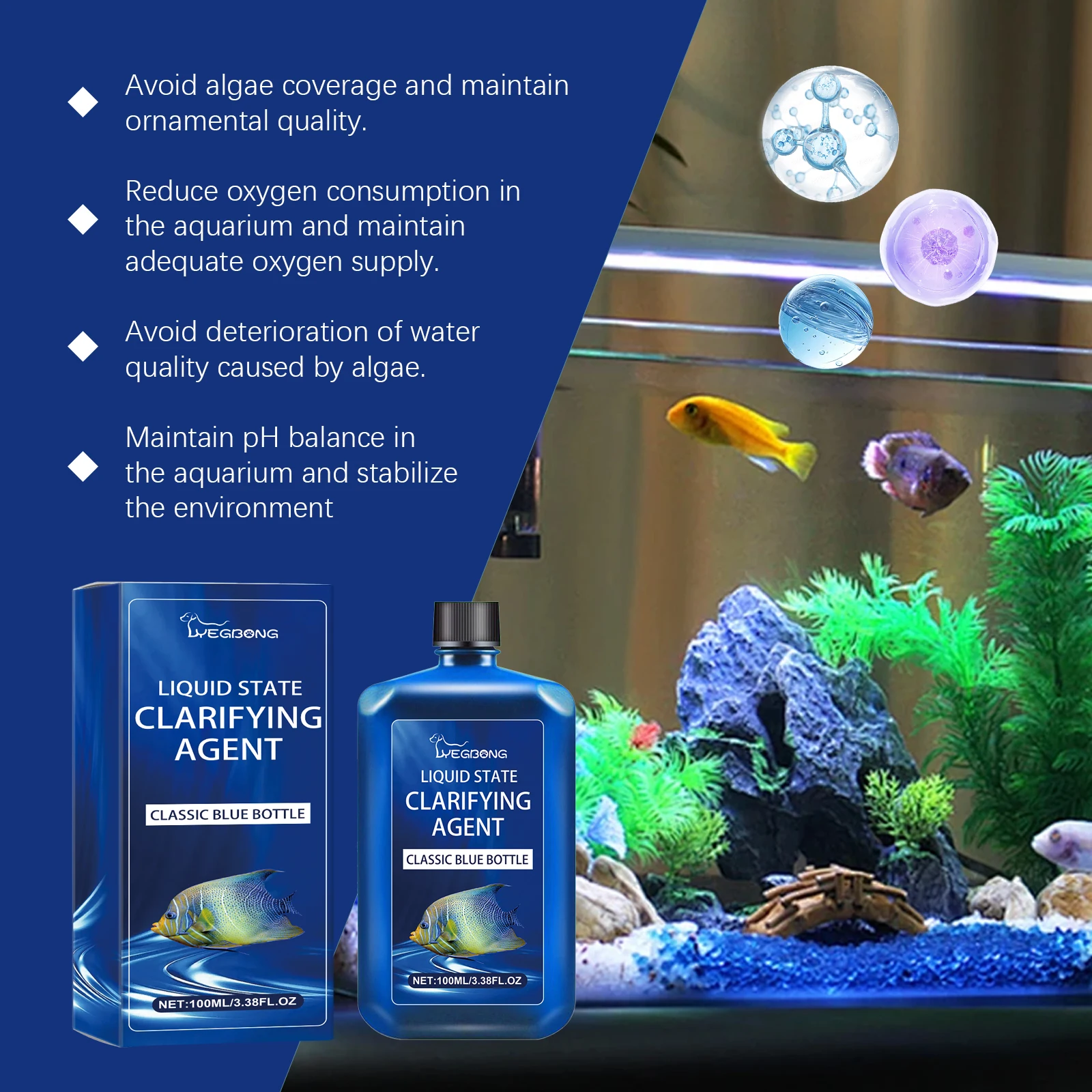Aquarium Water Clarifier Fish  - Aquarium Plant Liquid Fertilizer review and price