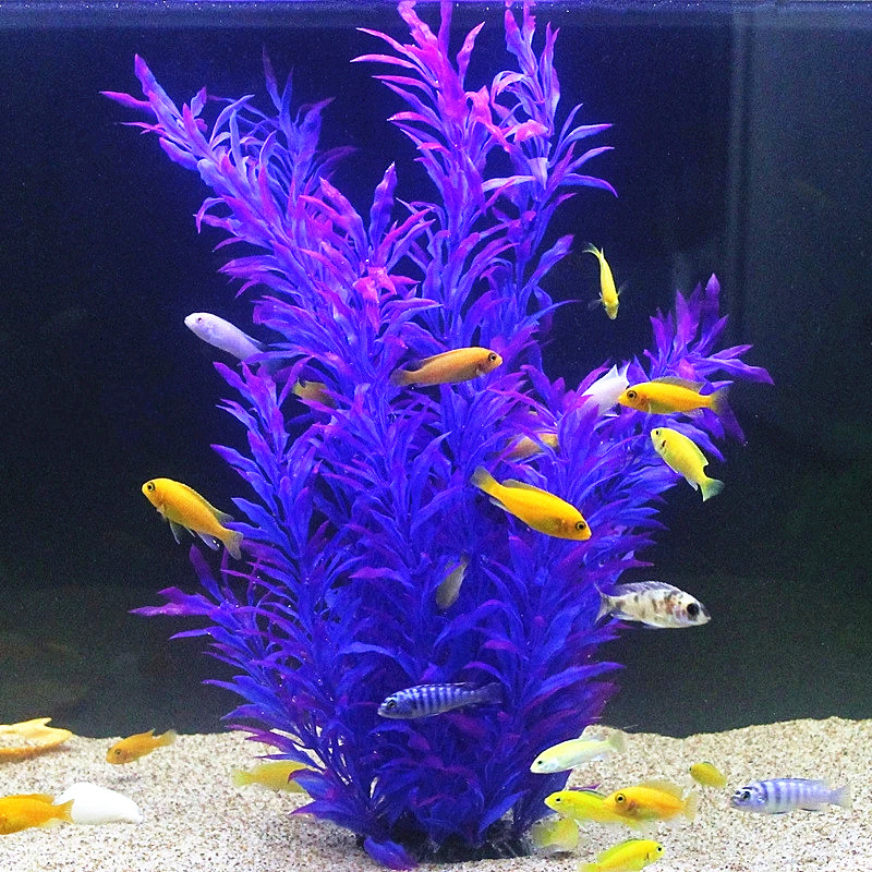 50CM Artificial Fish Tank Rare - Aquarium Plant In Pot review and price